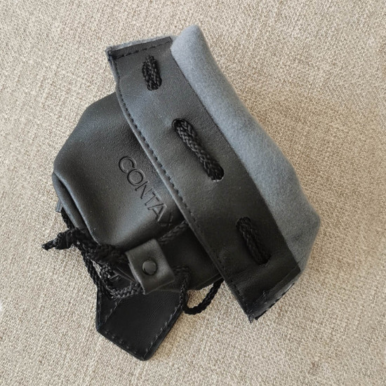 Original Contax Lens Pouch Size L - 6.5cm Diameter x 12.5cm Height (Genuine Kyocera OEM) Original Contax Lens Pouch Size L - 6.5cm Diameter x 12.5cm Height (Genuine Kyocera OEM)