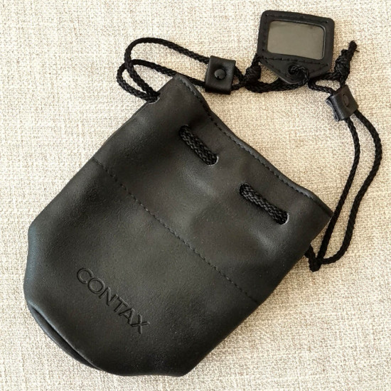 Original Contax Lens Pouch Size L - 6.5cm Diameter x 12.5cm Height (Genuine Kyocera OEM) Original Contax Lens Pouch Size L - 6.5cm Diameter x 12.5cm Height (Genuine Kyocera OEM)