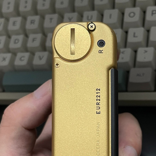 Gold Metal Battery Cover for Contax T2 | CNC-Milled Brass | Luxury Finish | OEM Replacement Gold Metal Battery Cover for Contax T2 | CNC-Milled Brass | Luxury Finish | OEM Replacement