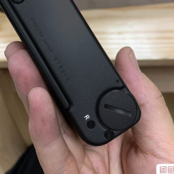 Black Metal Battery Cover for Contax T2 | CNC-Milled Aluminum | Matte Black Finish | OEM Replacement