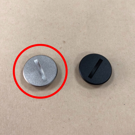 Silver Metal Battery Cover for Contax TVS I II III | CNC-Milled Aluminum | Mirror Polish Finish | OEM Fit Silver Metal Battery Cover for Contax TVS I II III | CNC-Milled Aluminum | Mirror Polish Finish | OEM Fit