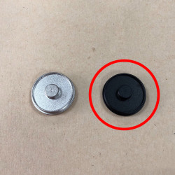 Black Metal Battery Cover for Contax TVS I II III | CNC-Milled Aluminum | Matte Black Finish | OEM Replacement