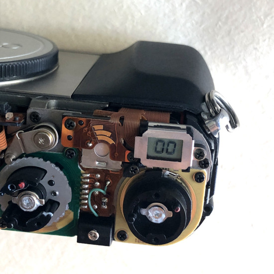 Top Cover Counter LCD Display Screen For CONTAX G1 G2 Film Camera Repair Part Top Cover Counter LCD Display Screen For CONTAX G1 G2 Film Camera Repair Part