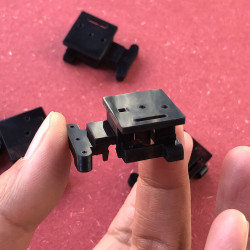 Precision 3D Printed Hot Shoe Adapter for Contax TLA200 Flash | Exact-Fit Mount | High-Strength Plastic | No Modification Needed