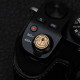 Doraemon Shutter Button & Hot Shoe Cover – Brass, CNC Machined, Hand-Polished (Threaded & Stick-On Versions) Doraemon Shutter Button & Hot Shoe Cover – Brass, CNC Machined, Hand-Polished (Threaded & Stick-On Versions)