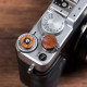 Sandalwood Wood Shutter Release Button – Handcrafted for Vintage Cameras (Brone Brass Base, Tapered Thread) Sandalwood Wood Shutter Release Button – Handcrafted for Vintage Cameras (Brone Brass Base, Tapered Thread)