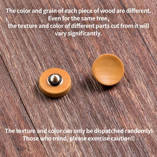 Sandalwood Wood Shutter Release Button – Handcrafted for Vintage Cameras (Brone Brass Base, Tapered Thread) Sandalwood Wood Shutter Release Button – Handcrafted for Vintage Cameras (Brone Brass Base, Tapered Thread)