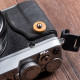 Sandalwood Wood Shutter Release Button – Handcrafted for Vintage Cameras (Brone Brass Base, Tapered Thread) Sandalwood Wood Shutter Release Button – Handcrafted for Vintage Cameras (Brone Brass Base, Tapered Thread)