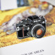 Nikon F3 fiml camera pin vintage camera metal badge Nikon F3 fiml camera pin vintage camera metal badge
