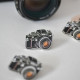 Nikon F3 fiml camera pin vintage camera metal badge Nikon F3 fiml camera pin vintage camera metal badge