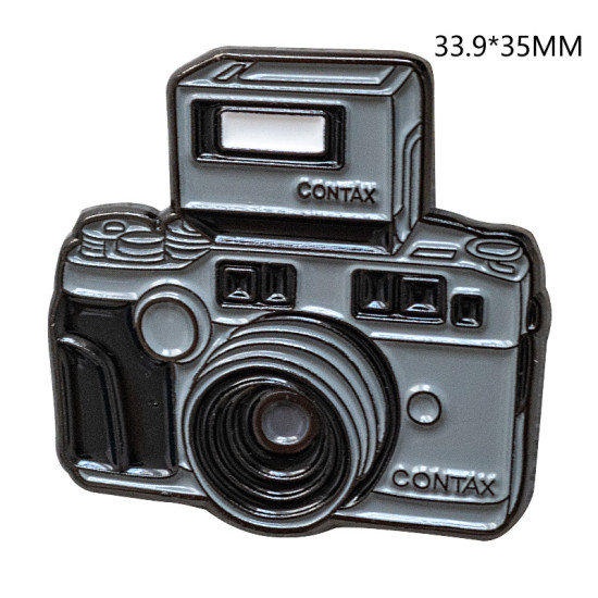 Contax G1 G2 film camera pin vintage camera metal badge Contax G1 G2 film camera pin vintage camera metal badge