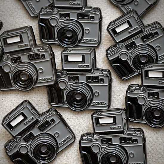 Contax G1 G2 film camera pin vintage camera metal badge Contax G1 G2 film camera pin vintage camera metal badge