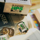 HP5 film pin vintage camera metal badge HP5 film pin vintage camera metal badge