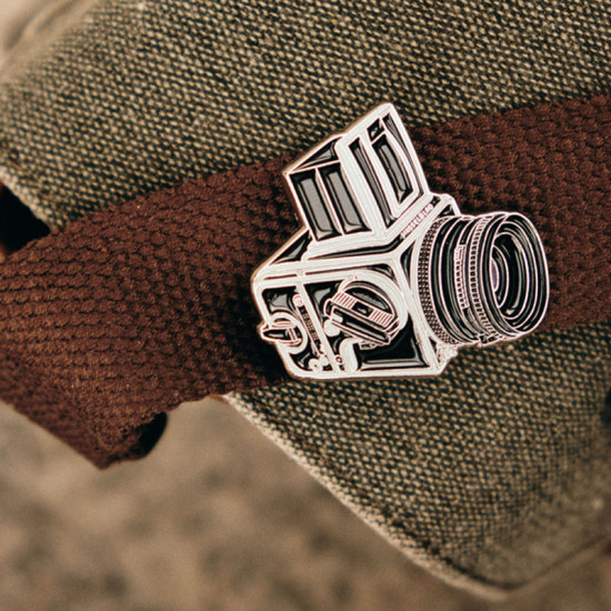 Hasselblad 503CX fiml camera pin vintage camera metal badge Hasselblad 503CX fiml camera pin vintage camera metal badge