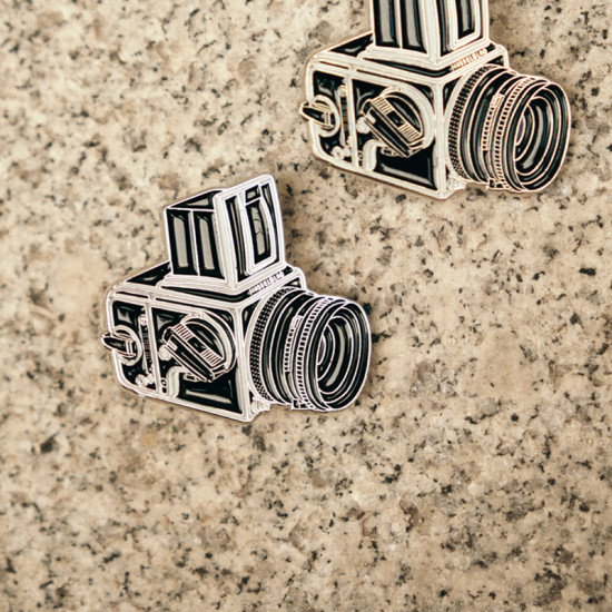 Hasselblad 503CX fiml camera pin vintage camera metal badge Hasselblad 503CX fiml camera pin vintage camera metal badge