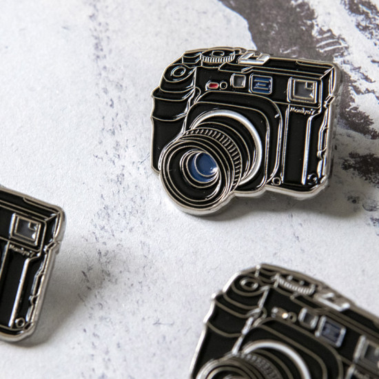 Mamiya 7 film camera pin vintage camera metal badge Mamiya 7 film camera pin vintage camera metal badge