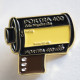 Portra 400 film pin vintage camera metal badge Portra 400 film pin vintage camera metal badge