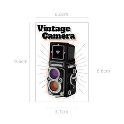 Rolleiflex 3.5F film camera sticker vintage sticker